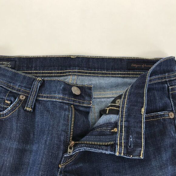 Citizens of Humanity Ava #142 Straight Leg Jeans Size 26 Low Rise Dark Wash - Picture 8 of 16